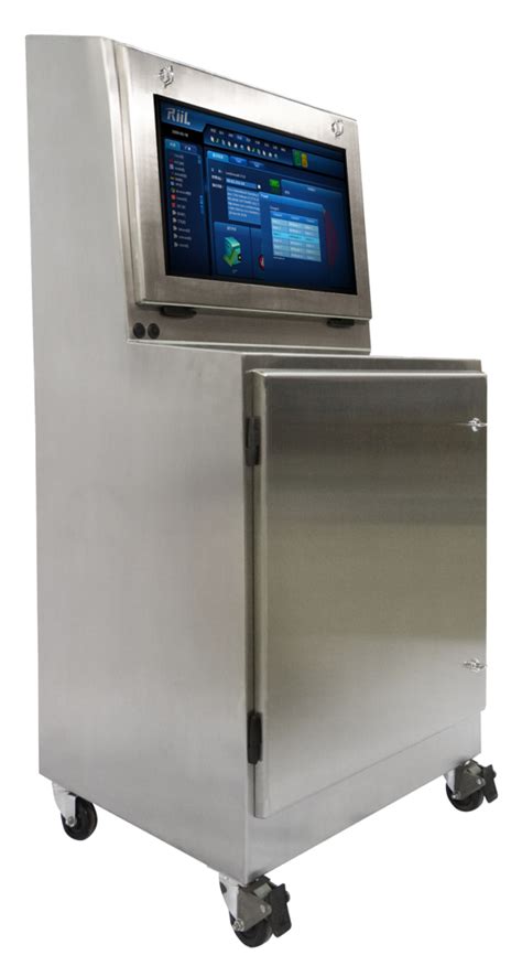 enclosure stainless steel computer tower cabinets|NEMA 4X TITAN Computer Enclosure .